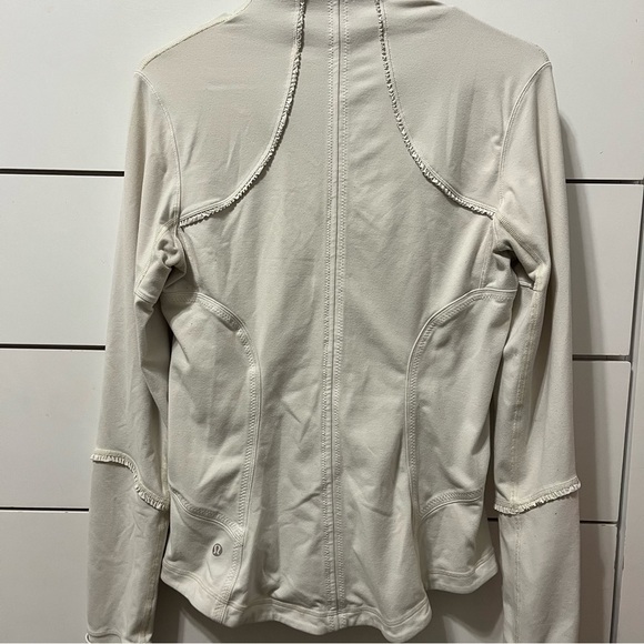 Lululemon White Zip Up Jacket - Picture 3 of 14